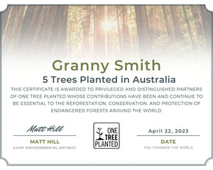 Australia Tree Certificate