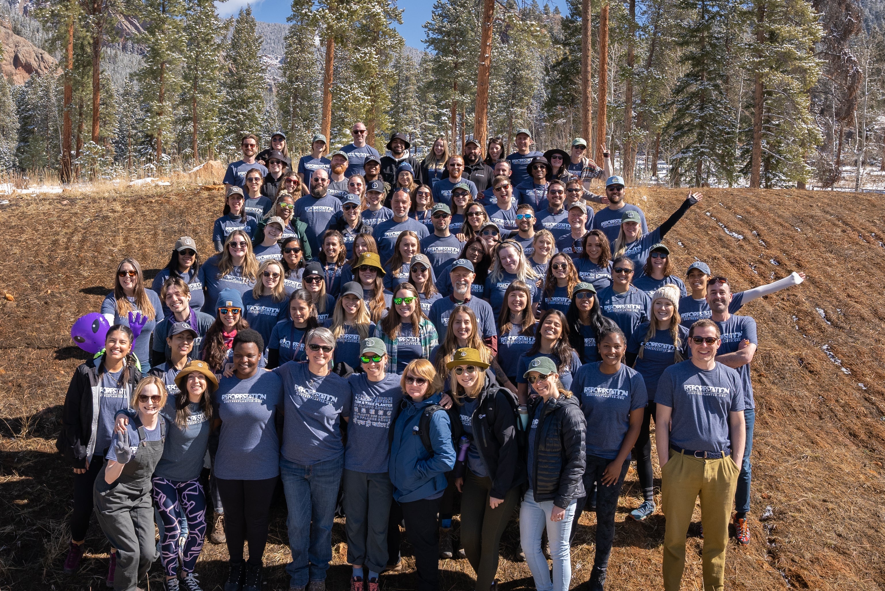 earth day team photo