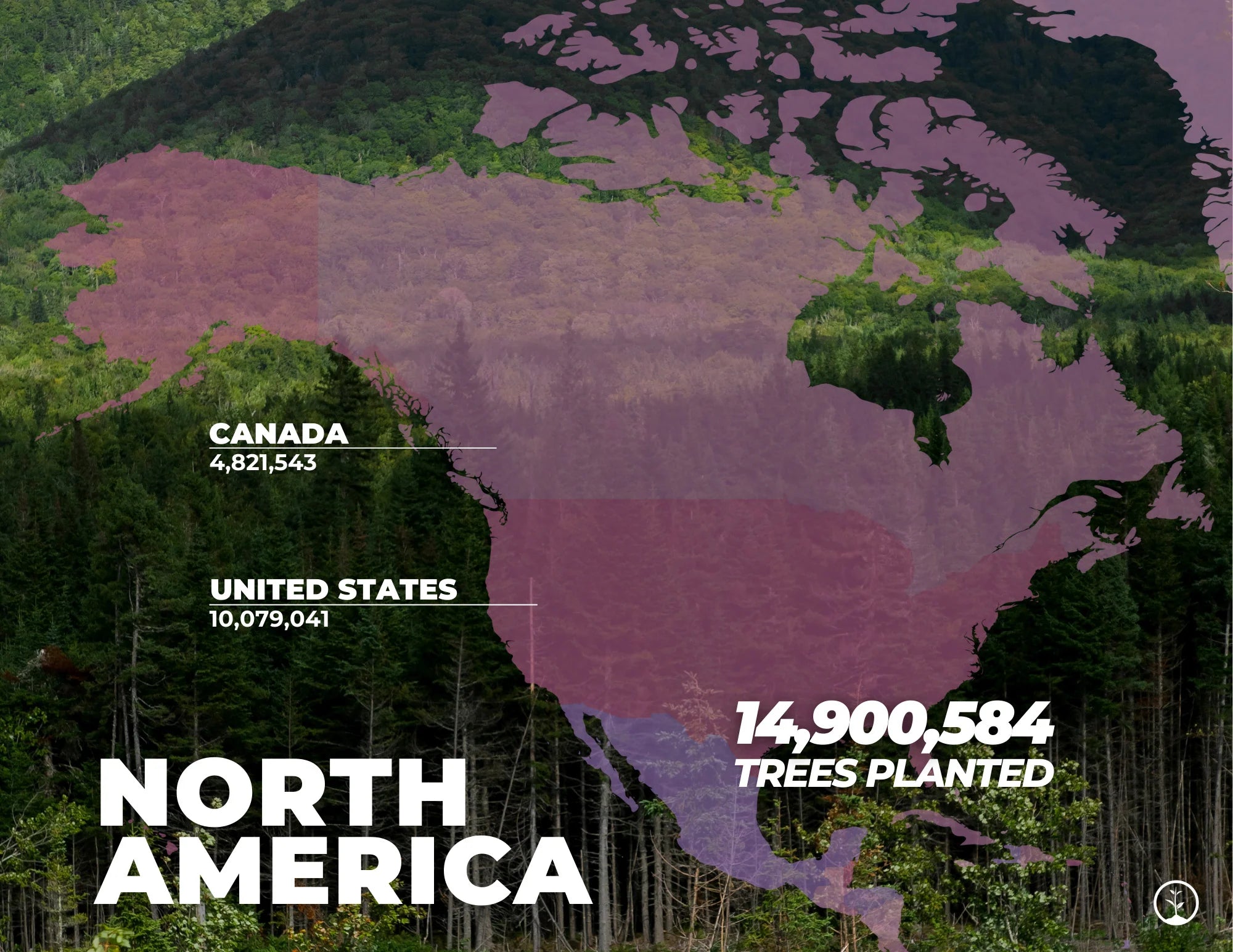 one tree planted north america 2022